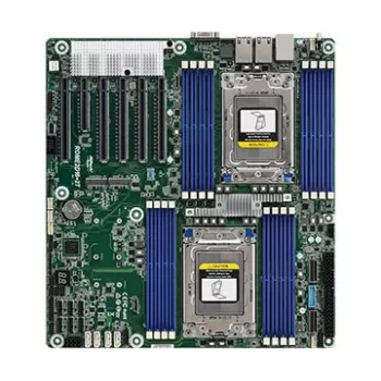 Mātesplate ASRock ROME2D16-2T LGA 4094 EEB, dual-socket, 16 DIMM DDR4, 3.2 TB RDIMM, 5x PCIe x16 Gen4, 16x SATA III