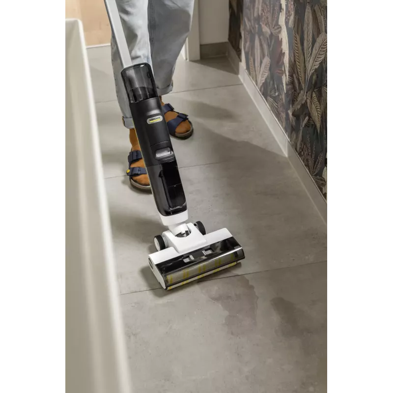 Grīdas tīrītājs trīs vienā Karcher FCV 3 1.056-122.0 — Sausā un mitrā tīrīšana, 160 W, balts