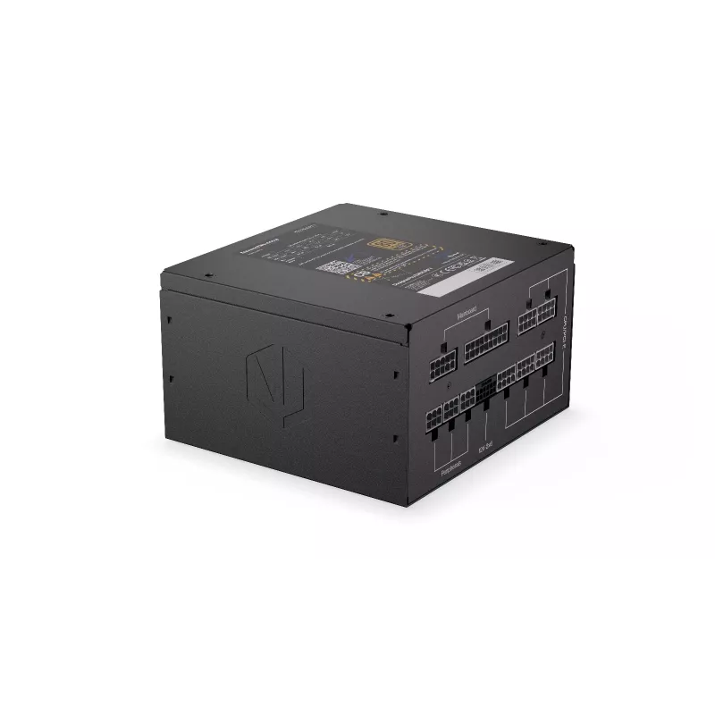 Barošanas bloks Endorfy Supremo FM6 1000W, 80 PLUS Gold, ATX 3.1, modulārs, melns