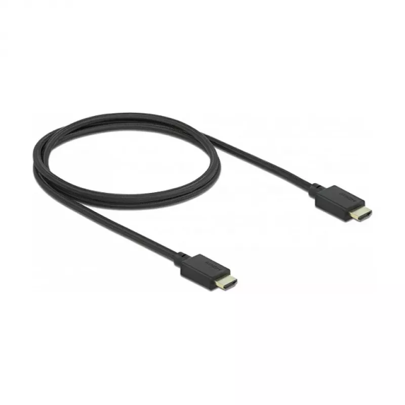 DELOCK High Speed HDMI kabelis 48 Gbps 8K 60 Hz 1m