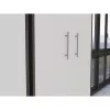 OLIV 2D CLOSED SHELVING UNIT, ANTHRACITE/Balts SET