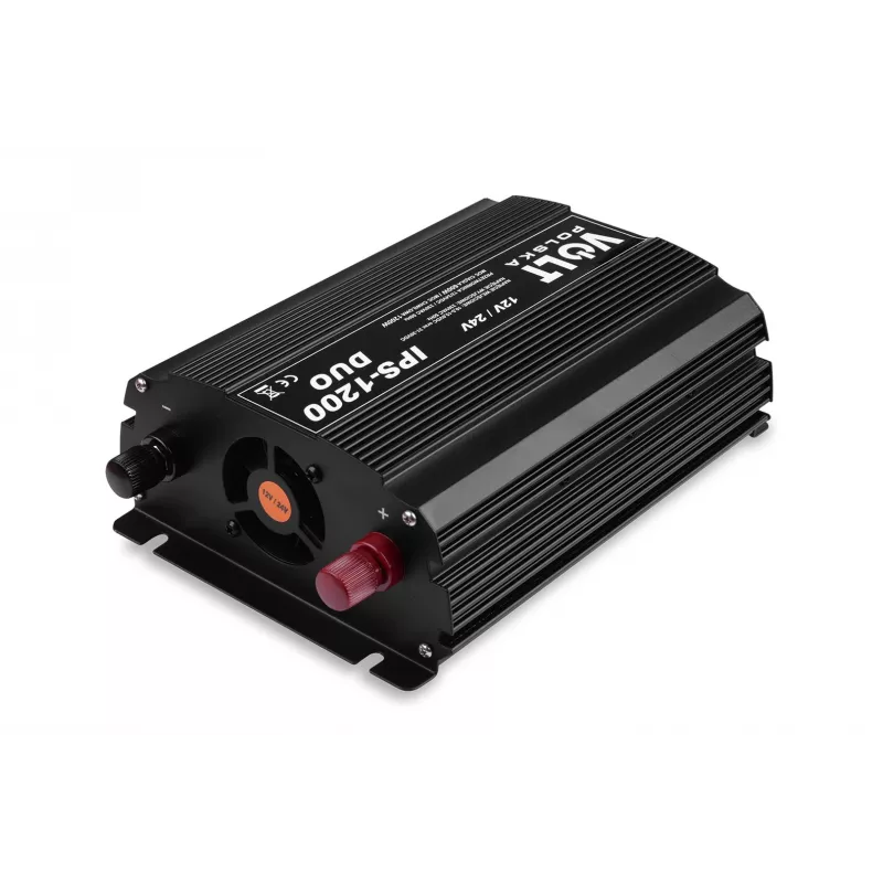 Pārveidotājs Volt Polska IPS-1200 Duo 12V 24V/230V 600X1200W