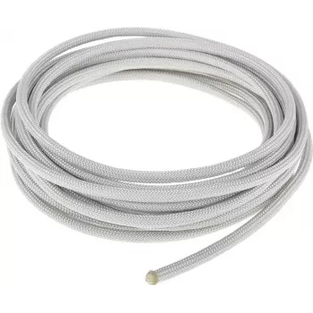 Alphacool AlphaCord Sleeve 4mm - 3,3m (10ft) - Silver pelēka (Paracord 550 Type 3) 330cm EOL (45320)