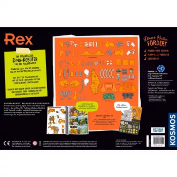 Rex - Der Dino Bot, eksperimentu komplekts