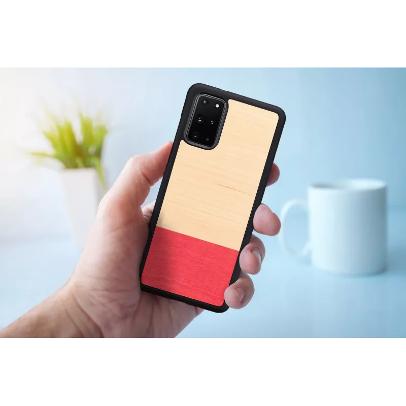 Viedtālruņa maciņš man and wood Samsung Galaxy S20+ — mismatch Melns