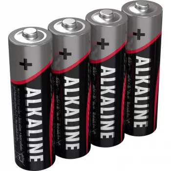Vienreizējās lietošanas baterija Ansmann 5015563 Alkaline AA Melna Pelēka