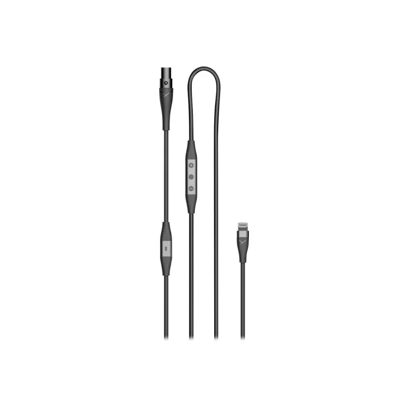 Savienojuma kabelis Beyerdynamic Pro X Lightning — Apple Lightning uz 3,5 mm digitālais audio kabelis, melns
