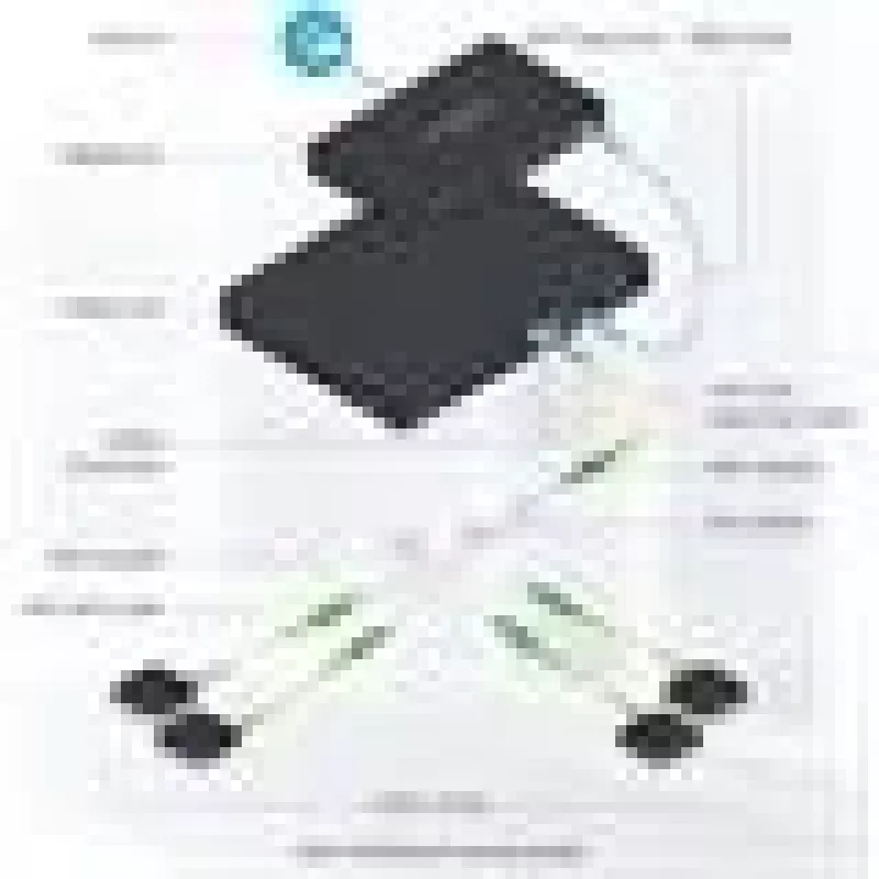 Ubiquiti UF-SPLITTER-4, 1:4 sadalītājs, SC/APC, G.657A1, 0,9 mm, 1,5 m