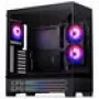 PHANTEKS XT View Matrix PC korpuss, Midi-Tower, E-ATX, rūdīts stikls, Matrix LED - melns (PH-XT523VM1_DBK01)
