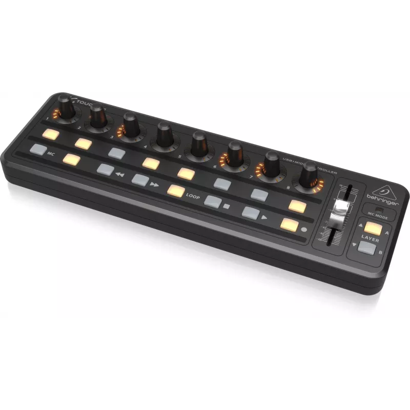 MIDI tastatūra USB Behringer X-TOUCH MINI Vadības veids Pogas Rotējošā poga Slīdnis