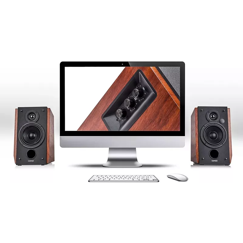 Edifier R1700BTS - Skaļrunis - Plauktu - Bezvadu - Bluetooth - 66 vati (kopā) (R1700BTS WOOD)