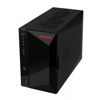 Asustor AS5402T NAS/datu glabāšanas serveris Intel® Celeron® N5105 4 GB DDR4 0 TB ADM Melns