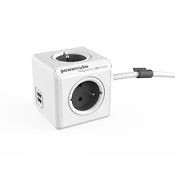 PowerCube USB pagarinājums 3m 2404 Pelēks