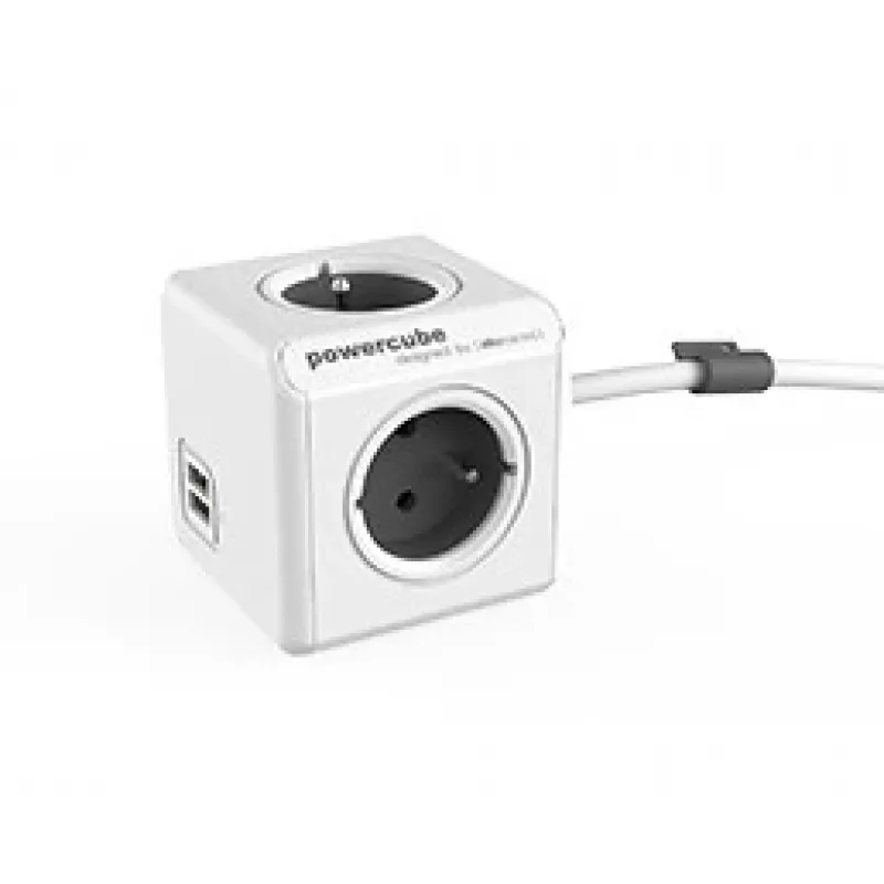 PowerCube USB pagarinājums 3m 2404 Pelēks