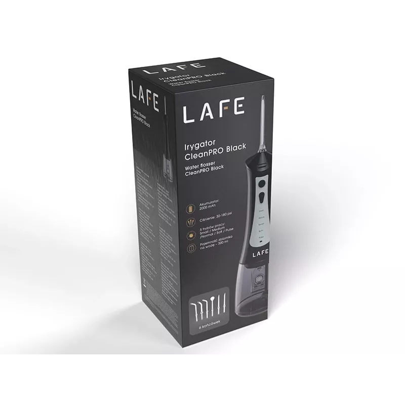 Gaisa attīrītājs LAFE LAFFLO47480 ar HEPA filtru, melns, klusa darbība