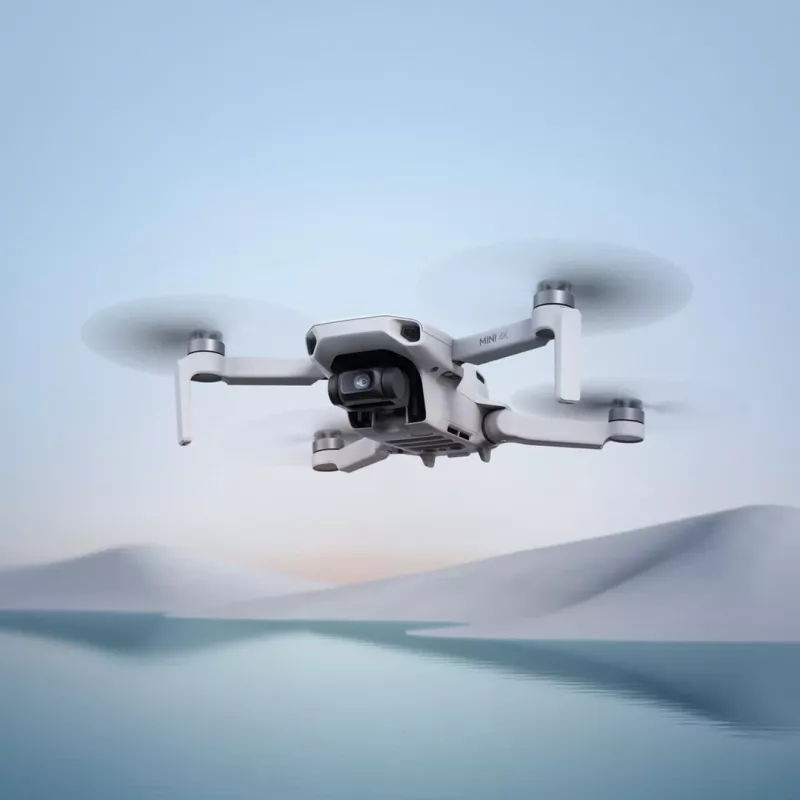 DJI Mini 4K 4 rotoru kvadrokopteris 12 MP 3840 x 2160 pikseļi 2250 mAh Pelēks