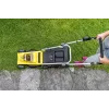 Ar akumulatoru darbināms zāles pļāvējs KARCHER LMO 2-18 (1.445-400.0) Melns, Dzeltens