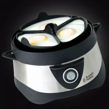 Russell Hobbs Egg Stove Cook At Home Stylo nerūsējošais tērauds 14048-56 1404856 (14048-56)