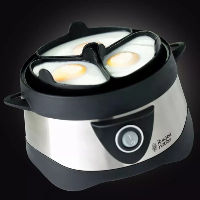Russell Hobbs Egg Stove Cook At Home Stylo nerūsējošais tērauds 14048-56 1404856 (14048-56)
