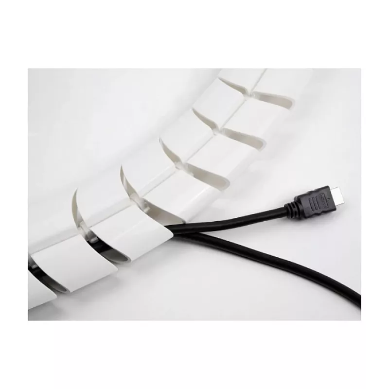 Kabeļu kanāls DeLOCK 740 x 75 mm augstuma regulējams balts