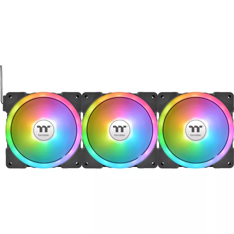 AIO šķidruma CPU dzesētājs THERMALTAKE MAGFloe 360 Ultra — 360mm radiators, RGB ventilatori