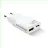 Universāls USB sienas lādētājs everActive SC-380Q Super plāns QC 3.0 — Quick Charge 3.0, kompakts dizains