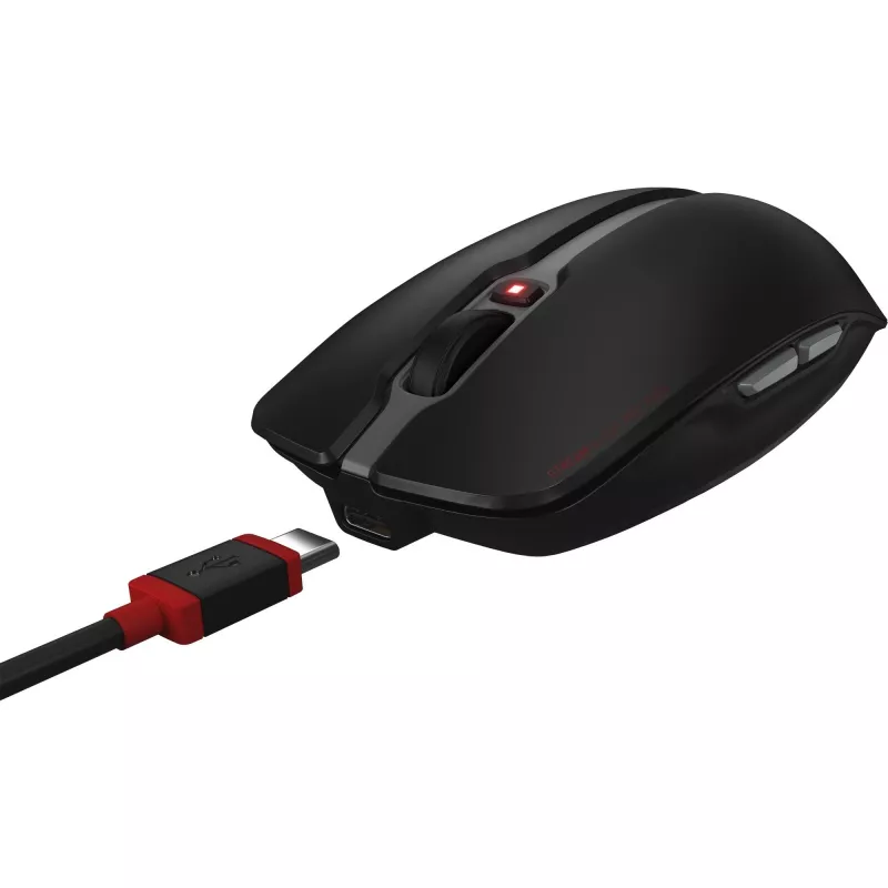 CHERRY Stream Desktop Recharge tastatūra Pele iekļauta Universāls RF Bezvadu AZERTY Beļģu melna