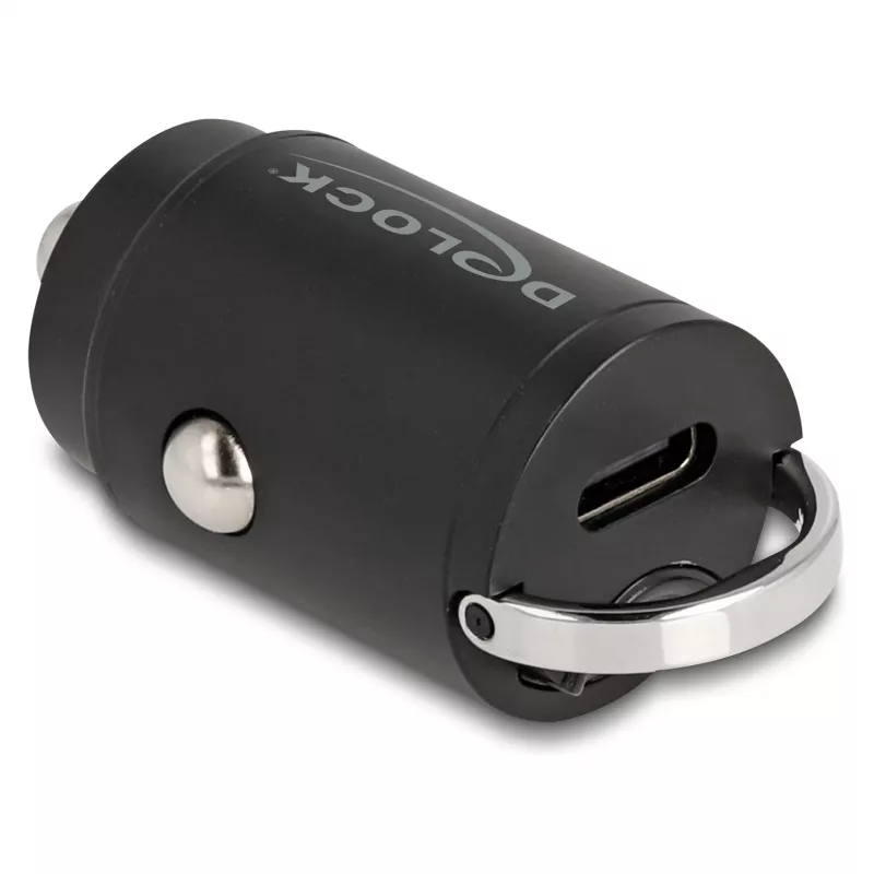 Auto lādētājs DeLOCK 64278 universāls melns ātrā uzlāde 12-24V
