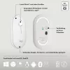 Logitech Pebble 2 Combo komplekts, balts, bezvadu, vācu, 920-012204