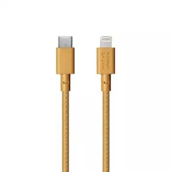 USB-A uz Lightning kabelis Native Union Night kabelis — 3 m, dzeltens