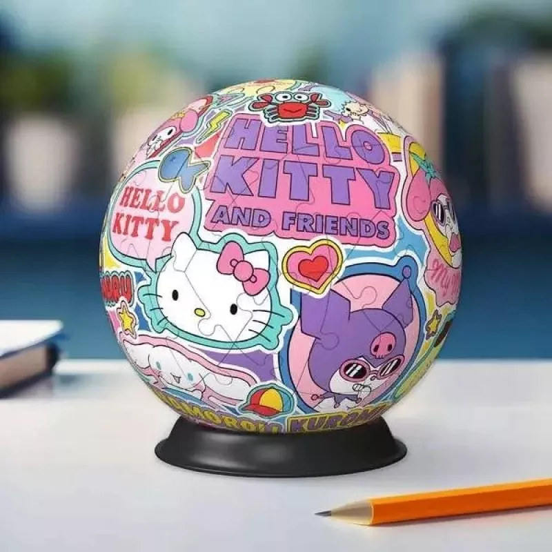 Puzzle Ravensburger Hello Kitty 72 gabali Ieteicamais vecums no 6 līdz 99 gadiem