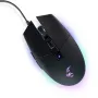 Spēļu pele MediaRange MRGS202 — labroču, optiskā, 4000 DPI, 6 pogas, USB Type-A, melna