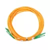 Patchcord Extralink LC/APC–LC/APC vienmoda dupleksais 9/125 µm G.657.A1 5 m