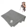Towel VILEDA Pet Wipes 172650 450x700 mm, poliesters, mazgājams veļas mašīnā, pelēks