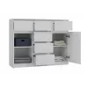 MALWA 2D6S balts kumode
