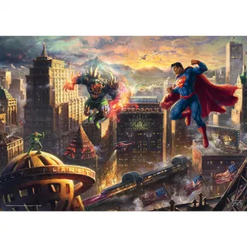 Thomas Kinkade Studios: DC Superman - Man of Steel, Puzzle 1000 gab.