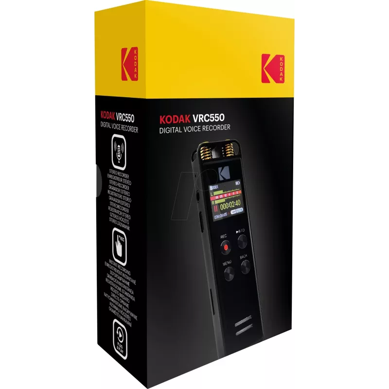 Kodak VRC550 balss ierakstītājs melns