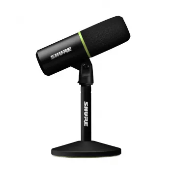 Shure MV6 - USB-C kardioidais dinamiskais mikrofons spēlētājiem un straumētājiem