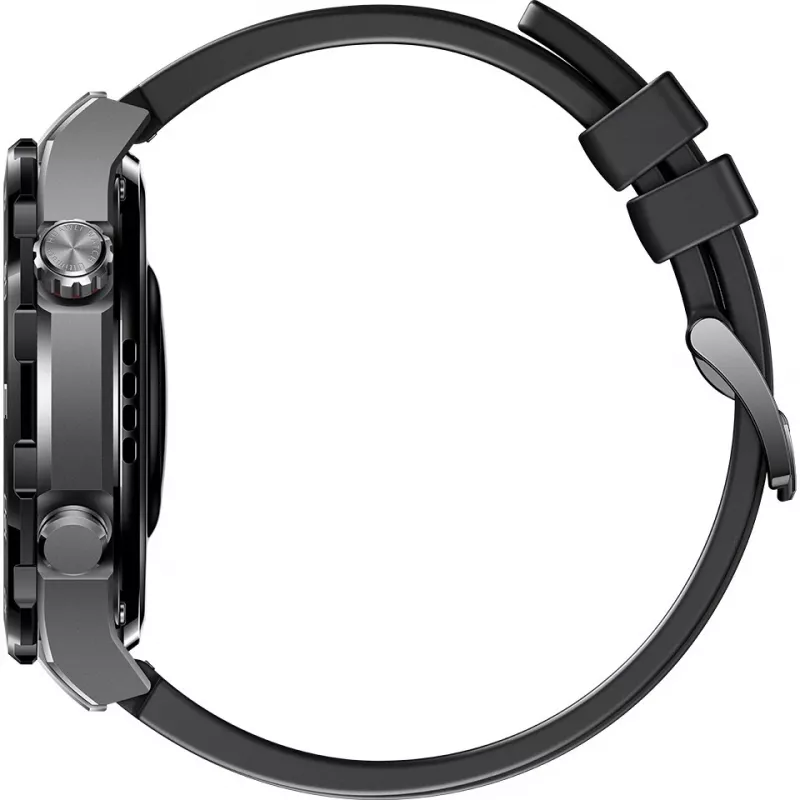 Huawei Watch Ultimate - Viedpulkstenis ar siksnu - Hidrogenēta nitrila gumija (HNBR) - Plaukstas izmērs: 140-210 mm - Displejs 3.8 cm (1.5) - NFC, Bluetooth