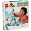 Būvniecības rotaļlieta LEGO DUPLO 10455 Disney Annas un Elsas ledus pils ballīte — DUPLO komplekts, 54 detaļas, 4 minifigūras, vecumam 2+