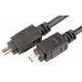 Firewire kabelis ShiverPeaks AK FW 4-4 3M — 4 kontaktu ST uz 4 kontaktu ST, 3 m