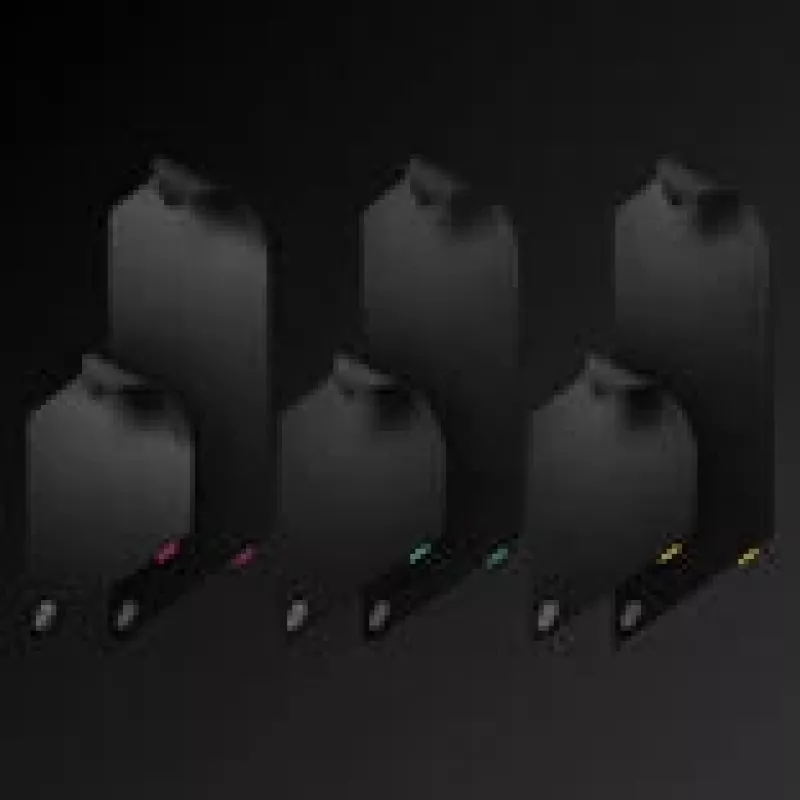 STEELSERIES QcK Performance Balance Gaming Mouse Mat - Melns, Liels