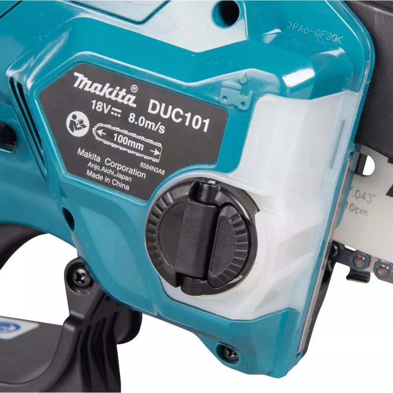 Makita DUC101Z ķēdes zāģis 320 W Melns, zils