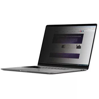 Privātuma filtrs klēpjdatoram QOLTEC 51052 — 15,6 collas (39,6 cm), 16:9, caurspīdīgs, 345,4×194,3 mm