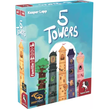 Deep Print Games: 5 Towers, kāršu spēle