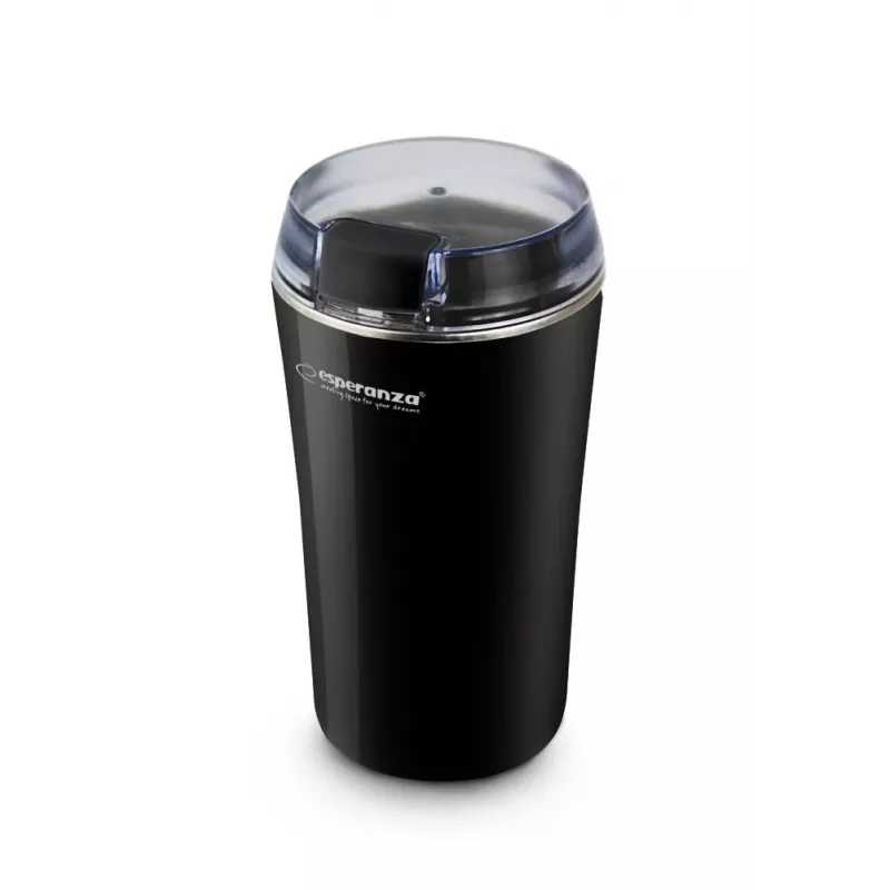 Asmeņu kafijas dzirnaviņas ESPERANZA EKC008K — 160 W, 70 g ietilpība, melna