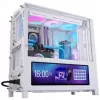 Corsair FRAME 4000D LCD RS datora korpuss, Midi-Tower, ATX, ARGB, rūdīts stikls - balts