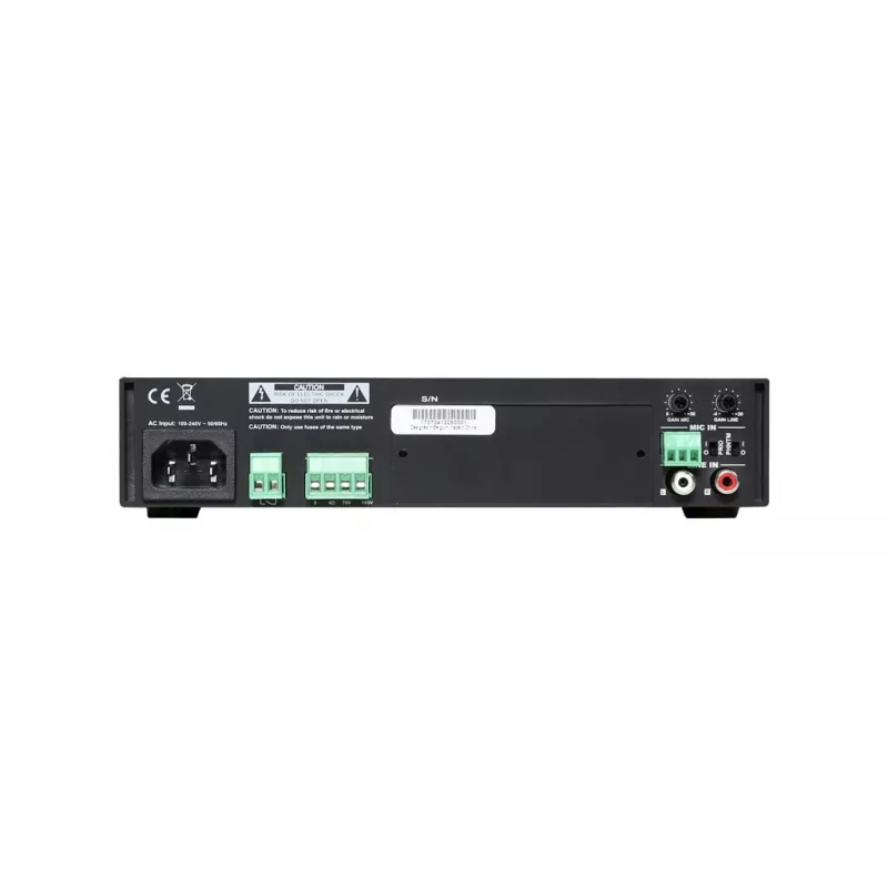 Publiskās uzrunas pastiprinātājs Audac AUDAC COM108 80W 100V