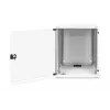 DIGITUS Compact Series DN-19 12-U-S-1 - sienas skapis - gaiši pelēks, RAL 7035 - 12U - 48,3 cm (19) (DN-19 12-U-S-1)