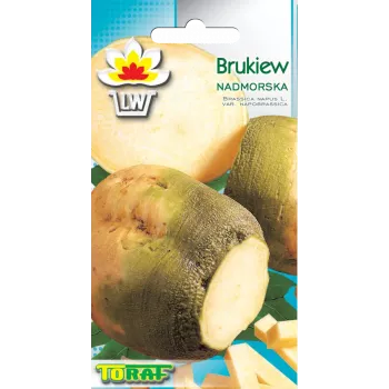 Nadmorska rutabaga 'Toraf' dārzeņu sēklas, 1g iepakojums